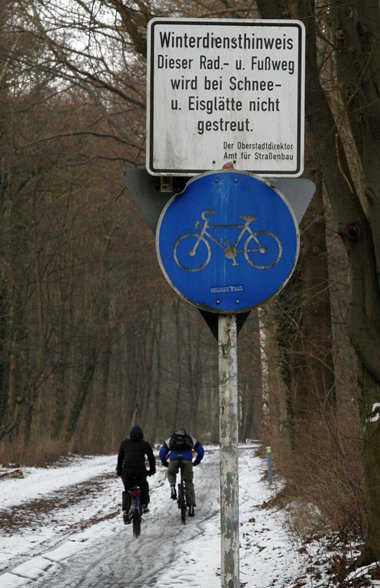 Kölner Winterimpressionen: Auch in anderen Kommunen ist »Kreativ...