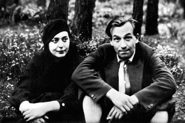 Lea und Hans Grund am Tag ihrer Hochzeit 1928