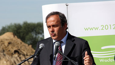 Top, der Plan steht: Michel Platini im Juli in Wroclaw