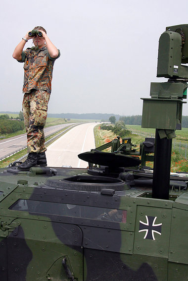 Bundeswehreinsatz gegen G-8-Gegner in Heiligendamm 2007