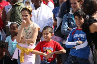 Kinder auf der Buchmesse