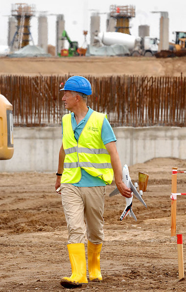 In Brandenburg befindet sich eine der größten Baustellen Europas...