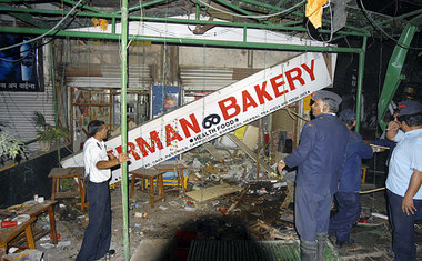 Nach dem Sprengstoffanschlag in Pune