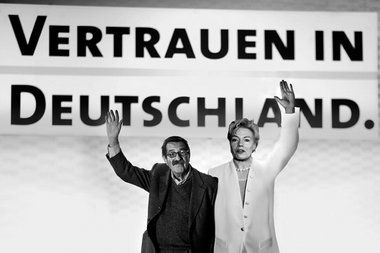 Verbündete im Geiste: Erika Steinbach, Sprecherin des Bundes der...