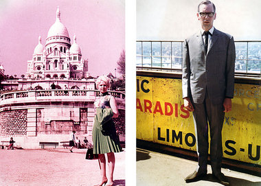 Marianne und Hans-Joachim Bamler in den sechziger Jahren in Pari...