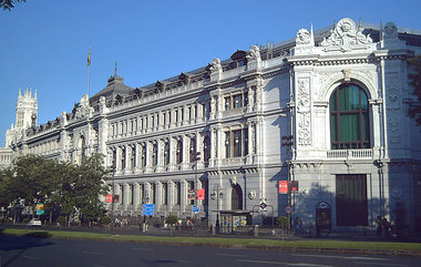 Die spanische Staatsbank Banco de España verfügt seit der Integr...