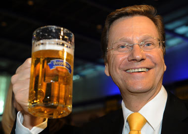 Ist sich der »schweigenden Mehrheit« am Biertisch sicher: Guido ...