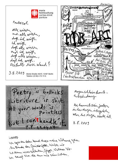Aus dem Heft (eine Seite)