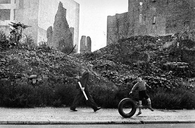 Westberlin, Friedrichstraße in Kreuzberg, 1956