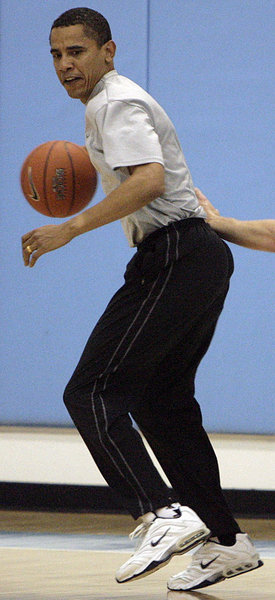 Obamas letzter Ausweg: Im Training und am Ball bleiben
