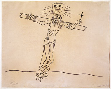 »Christus mit Gasmaske« (1927)