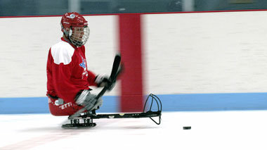 Ohne deutsche Beteiligung: Sledge Hockey