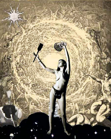 Genesis Breyer P-Orridge: »Thee Star«, Collage 1989