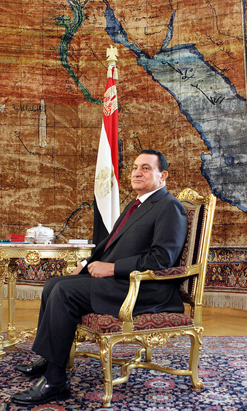 Das Regime von Präsident Hosni Mubarak gilt als wichtigster Verb...