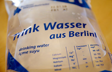 Berliner Wasser hat eine gute Qualität. Allerdings ist es Bundes...