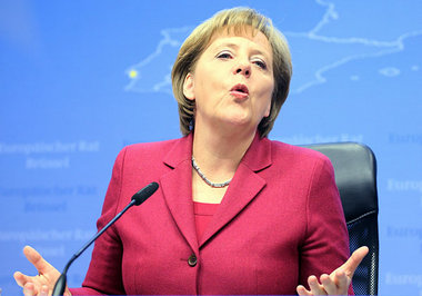 Merkels Botschaft: Wir bestimmen, was gespielt wird Merkels Botschaft: Wir bestimmen, was gespielt wird