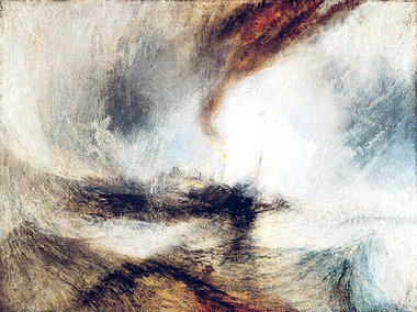 Snow Storm (Schneesturm), 1842; 91,4 x 121,9 cm; London, Tate Br...