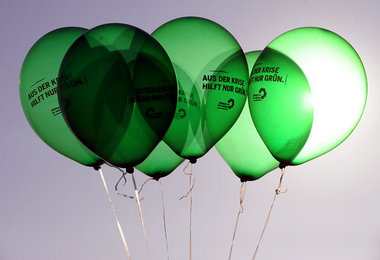 Wie Luftballons zerplatzt? Bei den Bundestagswahlen 2009 wurde b...