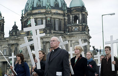 26. September 2009: Abtreibungsgegner ziehen durch Berlins Mitte