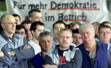 Arbeiter sind immer am kürzeren Hebel: Eine wirkliche paritätisc...