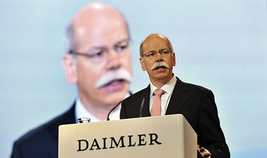 Will auch im Umweltschutz auf Sieg fahren – Dieter Zetsche im Ap...