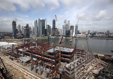 Singapur: Nicht zuletzt durch riesige...