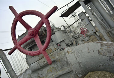 Gasprom-Pipeline bei Kiew Gasprom-Pipeline bei Kiew