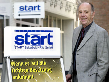 2002 war Riester noch ein großer Freund von Zeitarbeit, heute gi...