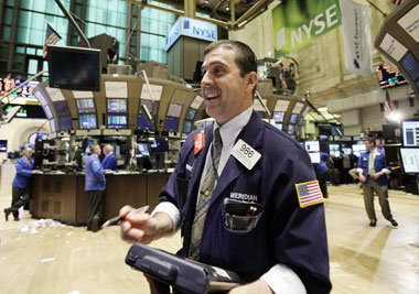 Am Montag war noch Partystimmung an der New Yorker B&ouml;rse.
A...