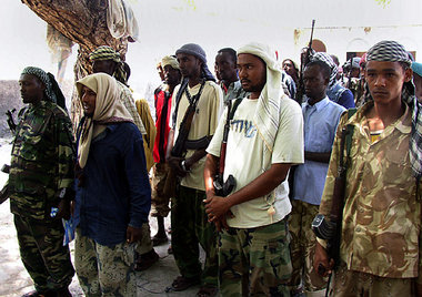 Truppen der Union der Islamischen Gerichte in Mogadischu Truppen der Union der Islamischen Gerichte in Mogadischu