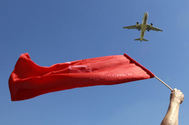 Rote Fahne am Montag in Heathrow: Der Streik gilt als Test
f&uum...