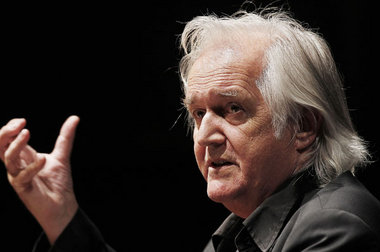 Henning Mankell am Donnerstag nachmittag in der Berliner
Volksb&...