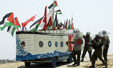 Einsatz gegen Freiheitsflotte &amp;ndash; israelische Soldaten
m...