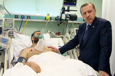 Erdogan besucht &amp;raquo;Mavi Marmara&amp;laquo;-Verletzte &am...