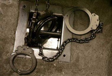 Im "Verhörraum" in Guantánamo