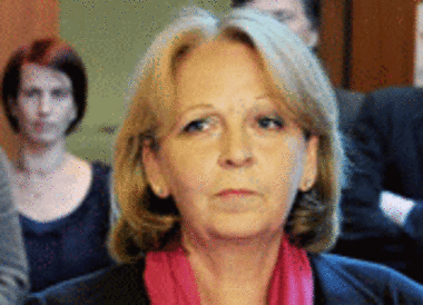Hannelore Kraft (SPD) ist auf die Linkspartei angewiesen (im Hin... Hannelore Kraft (SPD) ist auf die Linkspartei angewiesen (im Hin...