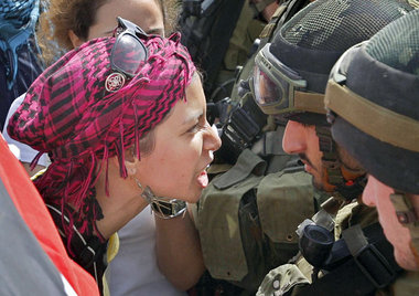 Protest gegen den israelischen Sperrwall im Westjordanland – Maa...