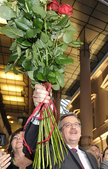 Absolute Mehrheit verpaßt: Bronislaw Komorowski Absolute Mehrheit verpaßt: Bronislaw Komorowski