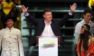 Der neugewählte Präsident Juan Manuel Santos gilt als
... Der neugewählte Präsident Juan Manuel Santos gilt als
...