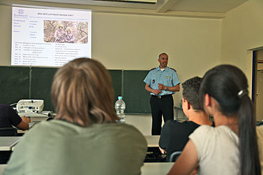 Die Jugend im Visier: Bundeswehrveranstaltung am
Melanchthon-Gym...