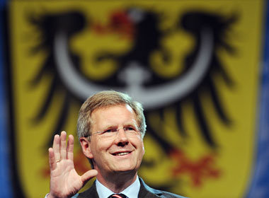 Schutzherr ohne Vorbedingungen: Christian Wulff während
sei... Schutzherr ohne Vorbedingungen: Christian Wulff während
sei...
