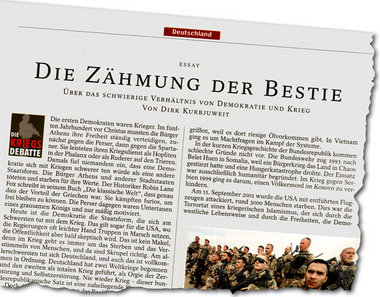 Hätten die Deutschen mehr Leidenschaft für die
Demokra... Hätten die Deutschen mehr Leidenschaft für die
Demokra...