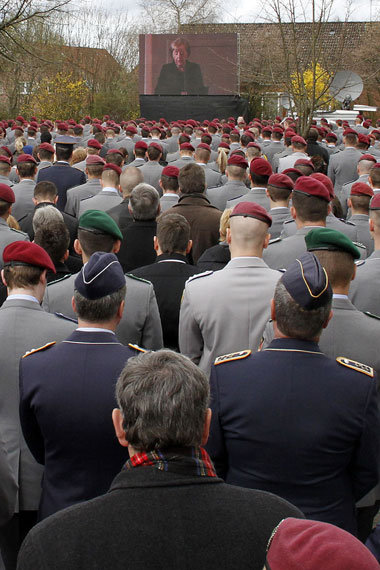 &raquo;Das aktive Einstehen der Bundeswehrsoldaten f&uuml;r
unse...