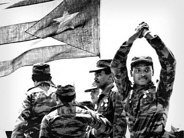 Januar 1989 in Luanda: Die kubanischen Soldaten werden bei ihrem...