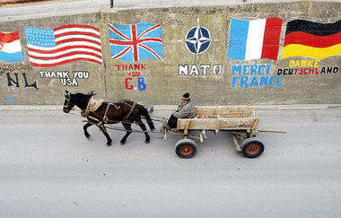 Alltag im kosovarischen Gnjilane: Dank an die NATO-Staaten, die
...