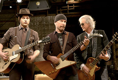 White, The Edge, Page – das könnte in der Tat laut
we... White, The Edge, Page – das könnte in der Tat laut
we...