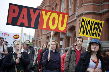 Die Reichen sollen ran &ndash; Demonstration &raquo;Wir zahlen
n...