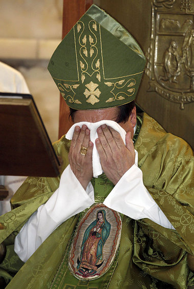 Mexikos Kardinal Norberto Rivera ist entsetzt &uuml;ber die
Ents...