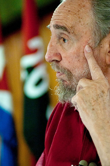 Wieder voll da: Fidel Castro