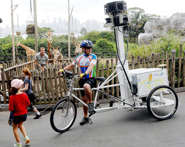 »Google Street View« per Rad unterwegs in
Sydney »Google Street View« per Rad unterwegs in
Sydney